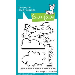 Lawn Fawn BON VOYAGE stamp set